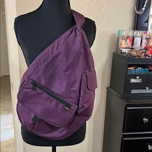L.L. Bean Purple Sling Bag